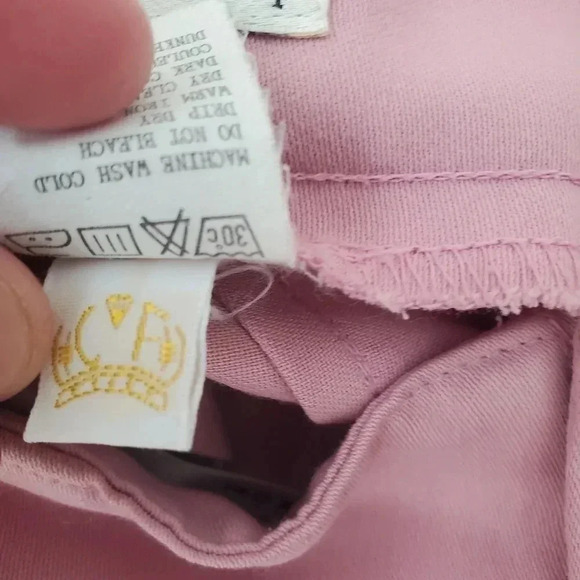 Mexx vintage high waisted double pleated  light pink trouser - Picture 11 of 13